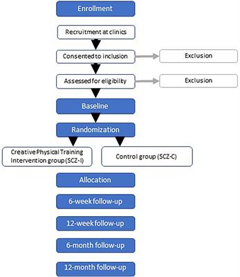 “InMotion”—Mixed physical exercise program with creative movement as an intervention for adults with schizophrenia: study protocol for a randomized controlled trial